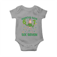 Marcus The Worm St Patricks Day Baby Onesie Funny 67 Six Seven Hands Meme