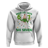 Marcus The Worm St Patricks Day Hoodie Funny 67 Six Seven Hands Meme