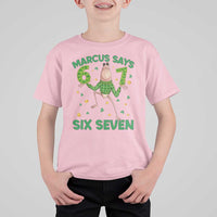 Marcus The Worm St Patricks Day T Shirt For Kid Funny 67 Six Seven Hands Meme
