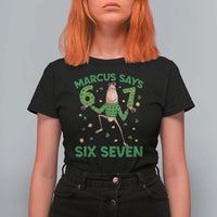 Marcus The Worm St Patricks Day T Shirt For Women Funny 67 Six Seven Hands Meme