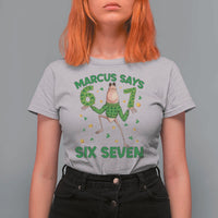 Marcus The Worm St Patricks Day T Shirt For Women Funny 67 Six Seven Hands Meme
