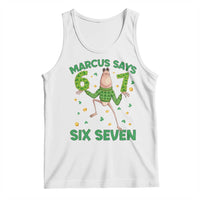 Marcus The Worm St Patricks Day Tank Top Funny 67 Six Seven Hands Meme