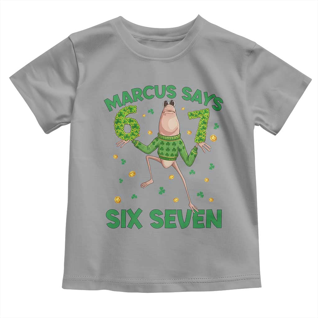 Marcus The Worm St Patricks Day Toddler T Shirt Funny 67 Six Seven Hands Meme