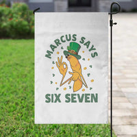 67 St Patricks Day Garden Flag Funny Marcus The Worm Say Six Seven Meme
