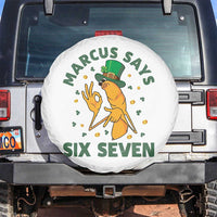 67 St Patricks Day Spare Tire Cover Funny Marcus The Worm Say Six Seven Meme