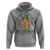 67 St Patricks Day Hoodie Funny Marcus The Worm Say Six Seven Meme