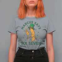 67 St Patricks Day T Shirt For Women Funny Marcus The Worm Say Six Seven Meme