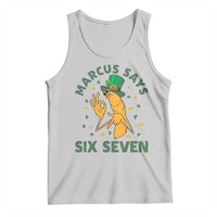 67 St Patricks Day Tank Top Funny Marcus The Worm Say Six Seven Meme