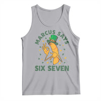 67 St Patricks Day Tank Top Funny Marcus The Worm Say Six Seven Meme