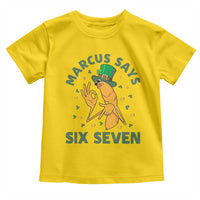 67 St Patricks Day Toddler T Shirt Funny Marcus The Worm Say Six Seven Meme