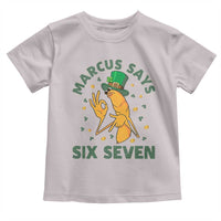 67 St Patricks Day Toddler T Shirt Funny Marcus The Worm Say Six Seven Meme