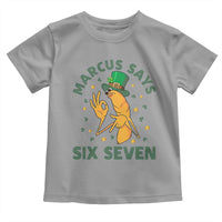 67 St Patricks Day Toddler T Shirt Funny Marcus The Worm Say Six Seven Meme