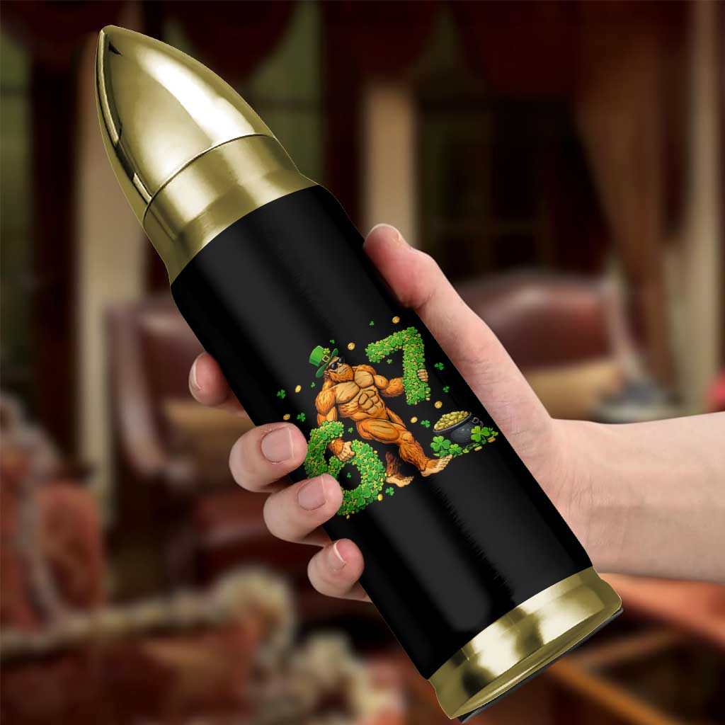 67 St Patricks Day Bullet Tumbler Funny Bigfoot Six Seven Shamrock Party Meme