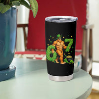 67 St Patricks Day Tumbler Cup Funny Bigfoot Six Seven Shamrock Party Meme