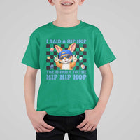 Funny Easter Bunny T Shirt For Kid I Said A Hip Hop The Hippity To The Hip Hip Hop