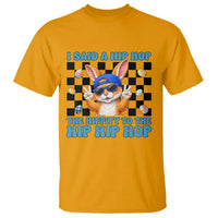 Funny Easter Bunny T Shirt I Said A Hip Hop The Hippity To The Hip Hip Hop