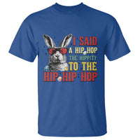 I Said A Hip Hop The Hippity To The Hip Hip Hop T Shirt Funny Easter Bunny Rapper Sunglasses