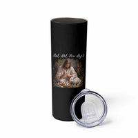 But Did You Dye Skinny Tumbler Funny Christian Easter Egg Dyeing