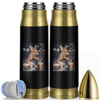 Easter Bunny Iced Coffee Bullet Tumbler Funny Rabbit Egg Painting