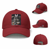 Easter Raccoon Iced Coffee Baseball Cap Funny Trash Panda Egg Painting