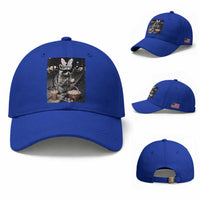 Easter Raccoon Iced Coffee Baseball Cap Funny Trash Panda Egg Painting