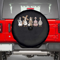 He Is Risen Silly Goose Spare Tire Cover Funny Christian Easter