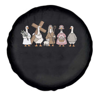 He Is Risen Silly Goose Spare Tire Cover Funny Christian Easter