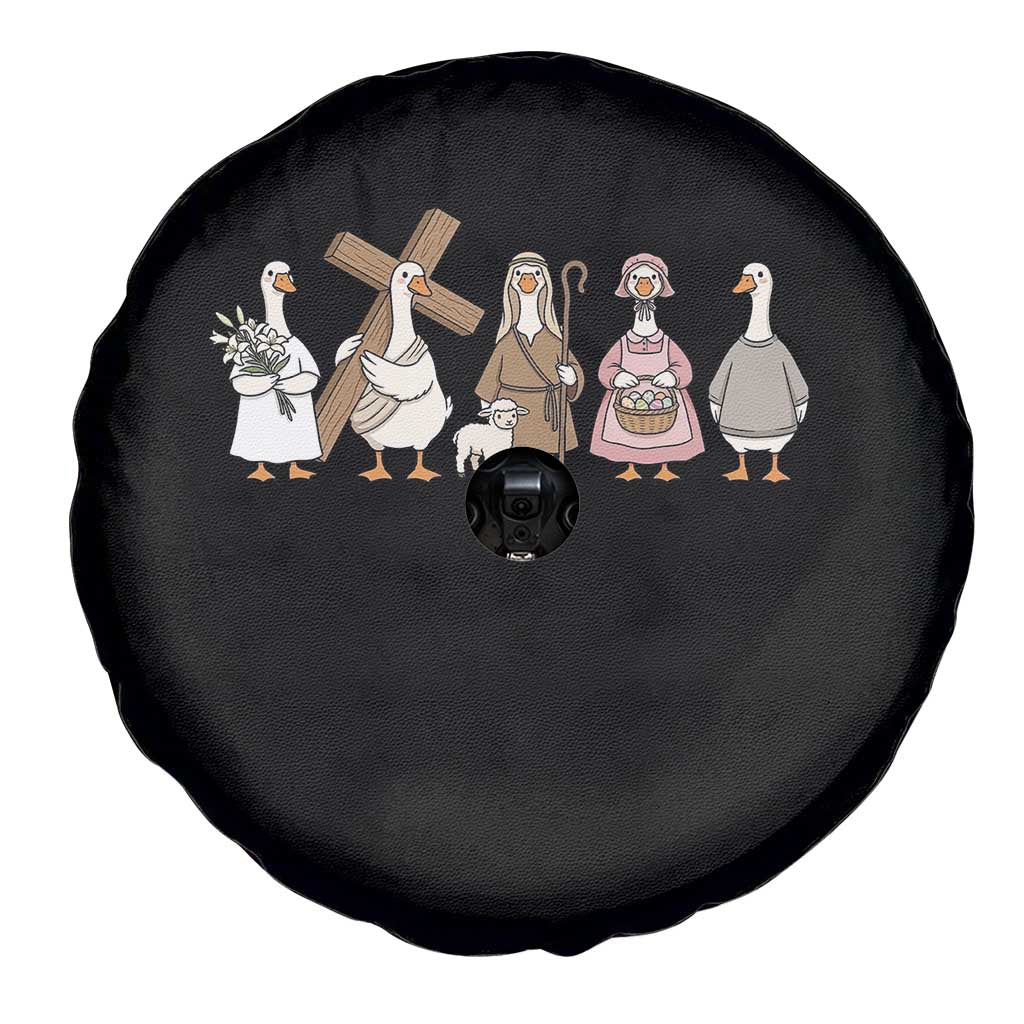 He Is Risen Silly Goose Spare Tire Cover Funny Christian Easter