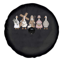 He Is Risen Silly Goose Spare Tire Cover Funny Christian Easter