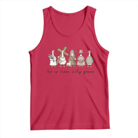 He Is Risen Silly Goose Tank Top Funny Christian Easter