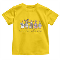 He Is Risen Silly Goose Toddler T Shirt Funny Christian Easter