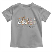 He Is Risen Silly Goose Toddler T Shirt Funny Christian Easter