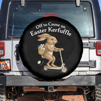 Funny Easter Bunny Spare Tire Cover Off To The Cause an Easter Kerfuffle