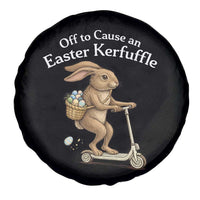 Funny Easter Bunny Spare Tire Cover Off To The Cause an Easter Kerfuffle