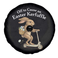 Funny Easter Bunny Spare Tire Cover Off To The Cause an Easter Kerfuffle