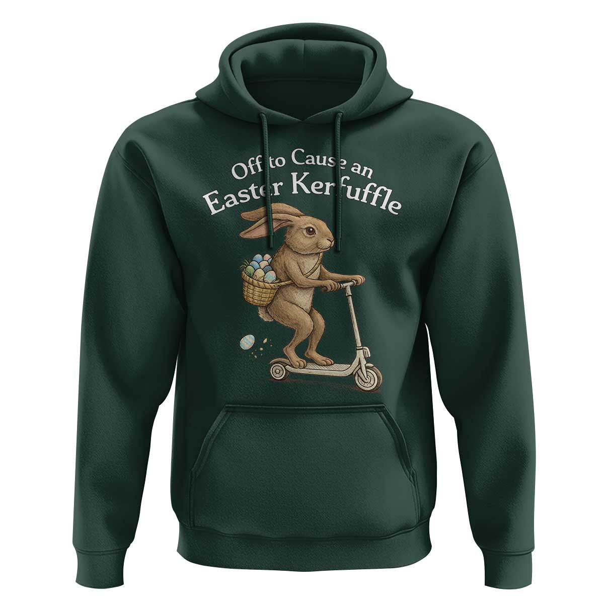 Funny Easter Bunny Hoodie Off To The Cause an Easter Kerfuffle