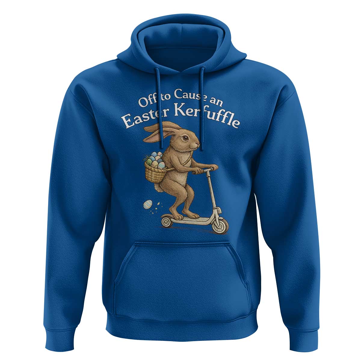 Funny Easter Bunny Hoodie Off To The Cause an Easter Kerfuffle
