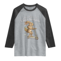 Funny Easter Bunny Raglan Shirt Off To The Cause an Easter Kerfuffle