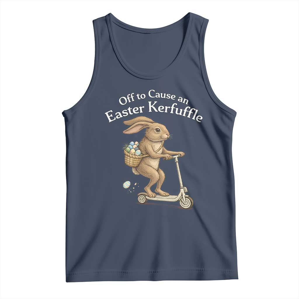 Funny Easter Bunny Tank Top Off To The Cause an Easter Kerfuffle