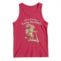 Funny Easter Bunny Tank Top Off To The Cause an Easter Kerfuffle