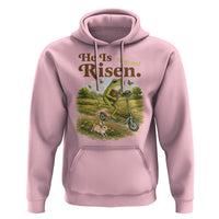He Is Risen Hop On Hoodie Christian Easter Frog