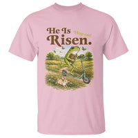 He Is Risen Hop On T Shirt Christian Easter Frog