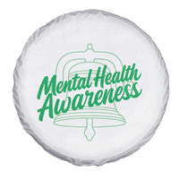 Mental Health Matters Awareness Spare Tire Cover Support Squad Green Ribbon