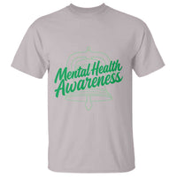Mental Health Matters Awareness T Shirt Support Squad Green Ribbon