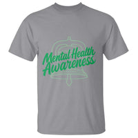 Mental Health Matters Awareness T Shirt Support Squad Green Ribbon