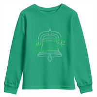 Mental Health Matters Awareness Youth Sweatshirt Support Squad Green Ribbon