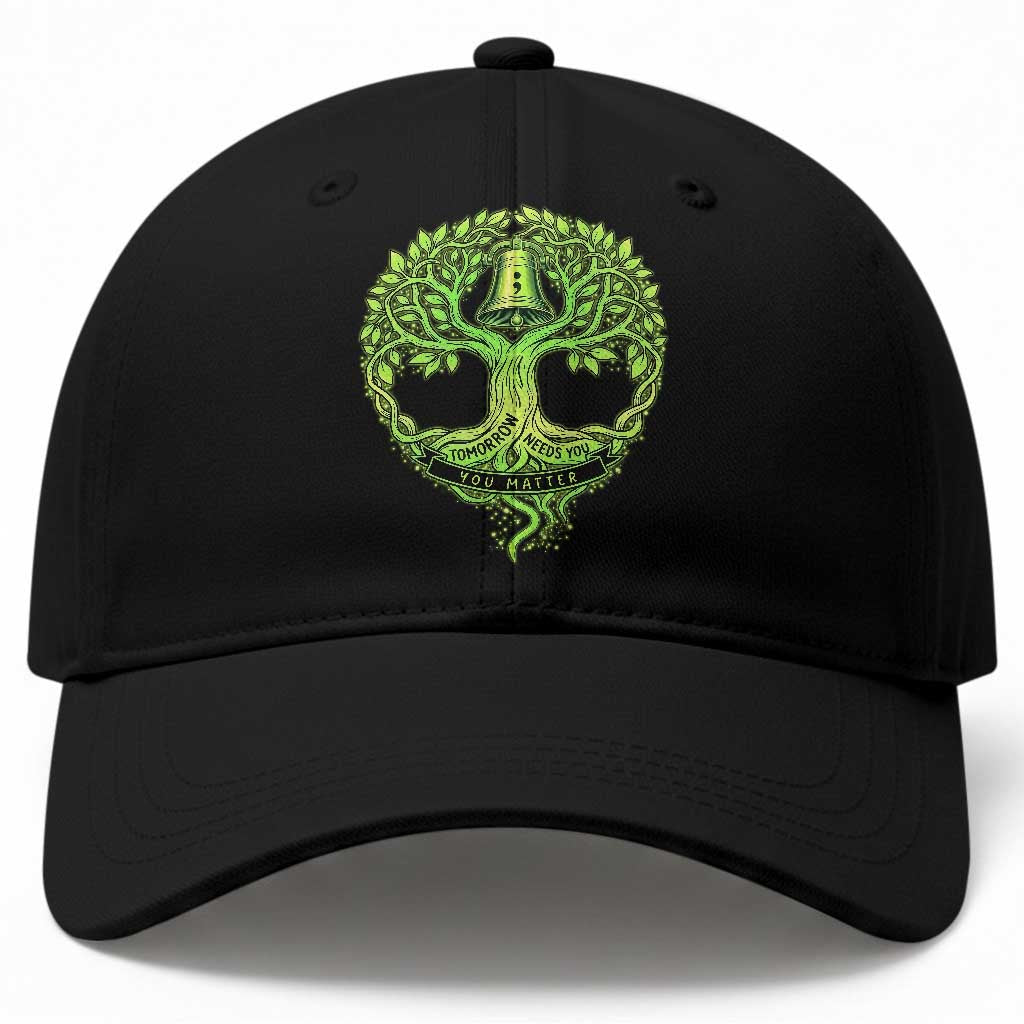 Mental Health Awarenes Baseball Cap Tomorrow Needs You You Matter