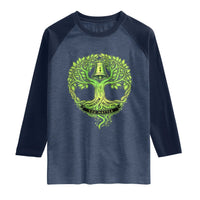 Mental Health Awarenes Raglan Shirt Tomorrow Needs You You Matter