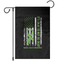 Mental Health Awarenes Garden Flag It's Okay To Not Be Okay