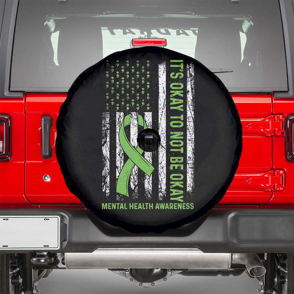 Mental Health Awarenes Spare Tire Cover It's Okay To Not Be Okay